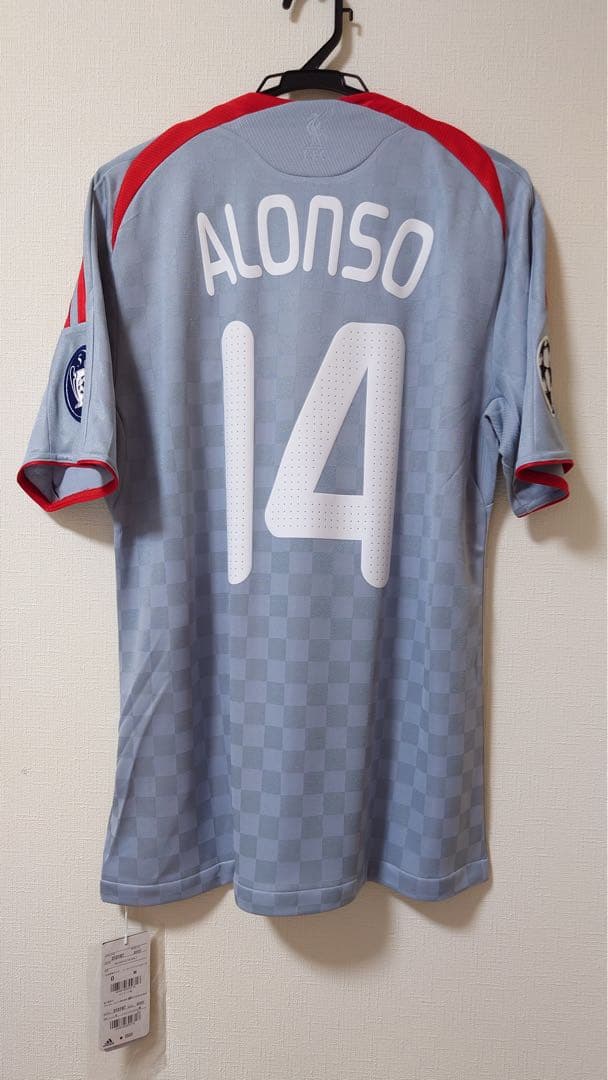 リヴァプール 08/09 アウェイユニフォーム　シャビ・アロンソ