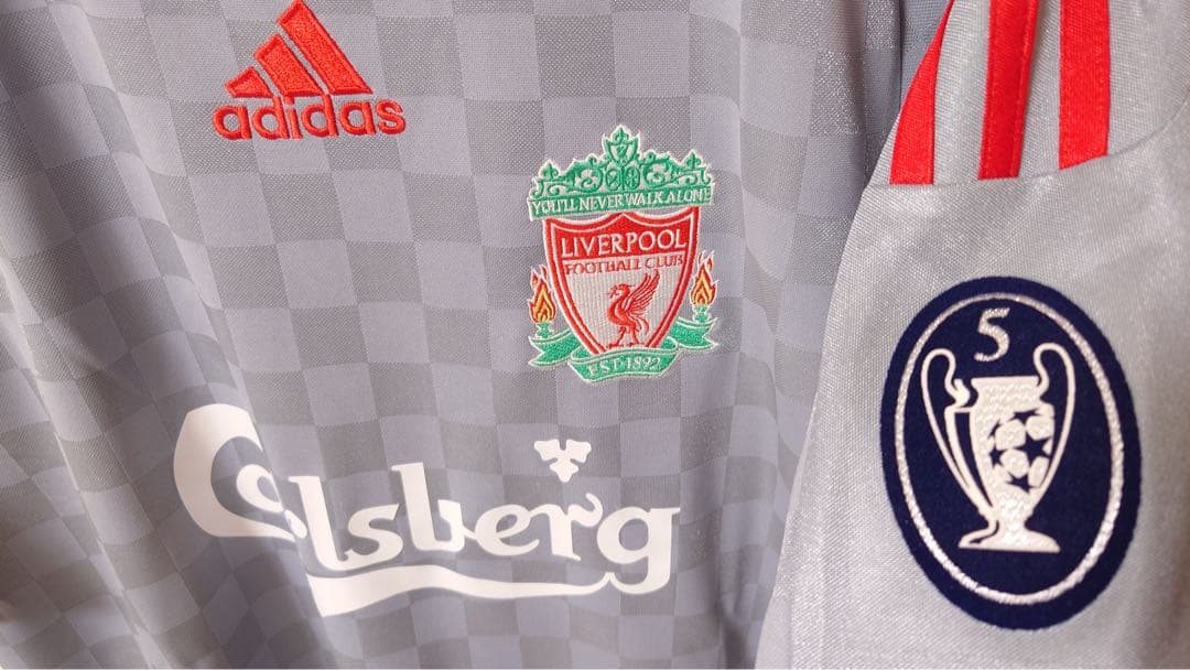 リヴァプール 08/09 アウェイユニフォーム　シャビ・アロンソ