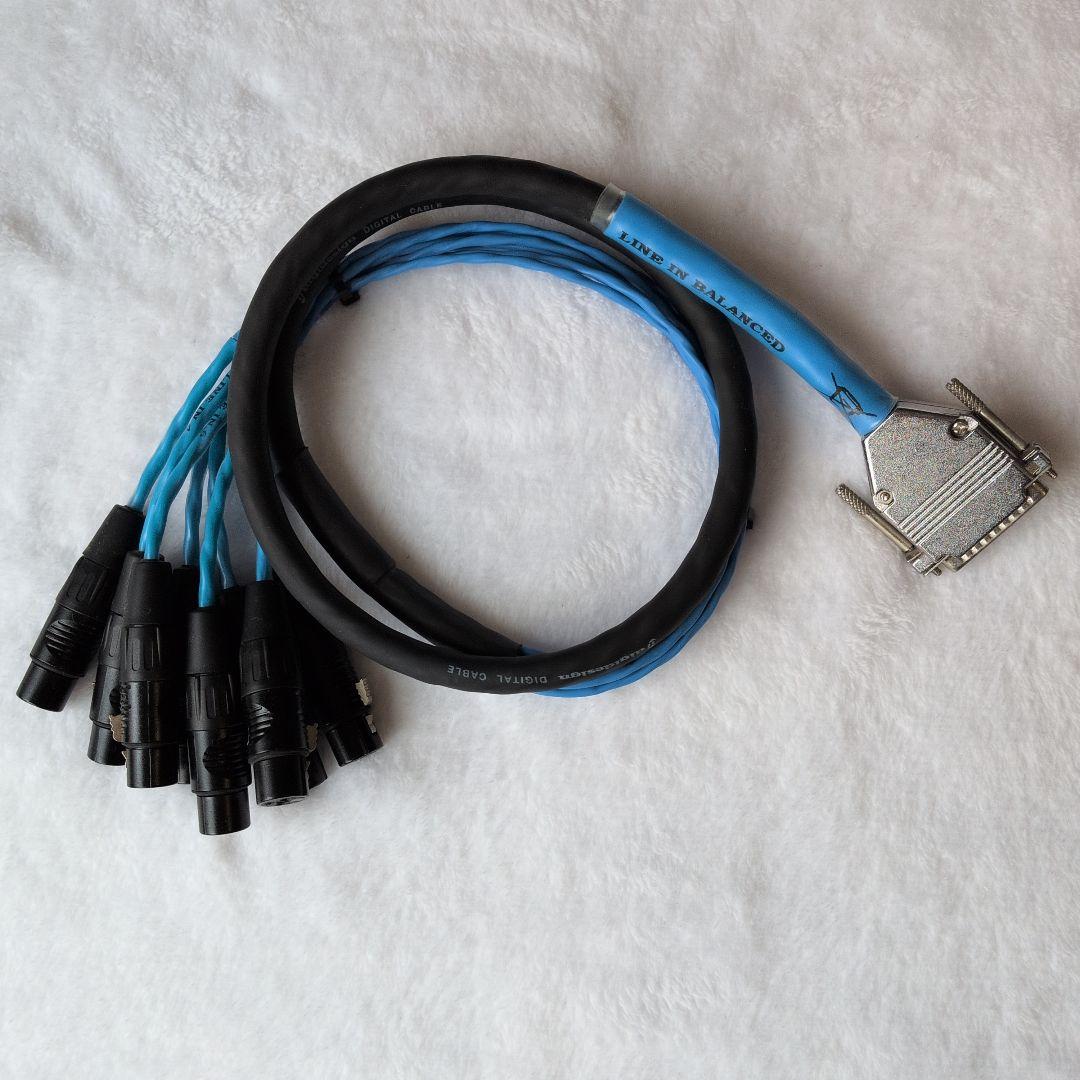 【09】Digidesign DB25-XLRF オーディオケーブル D-sub