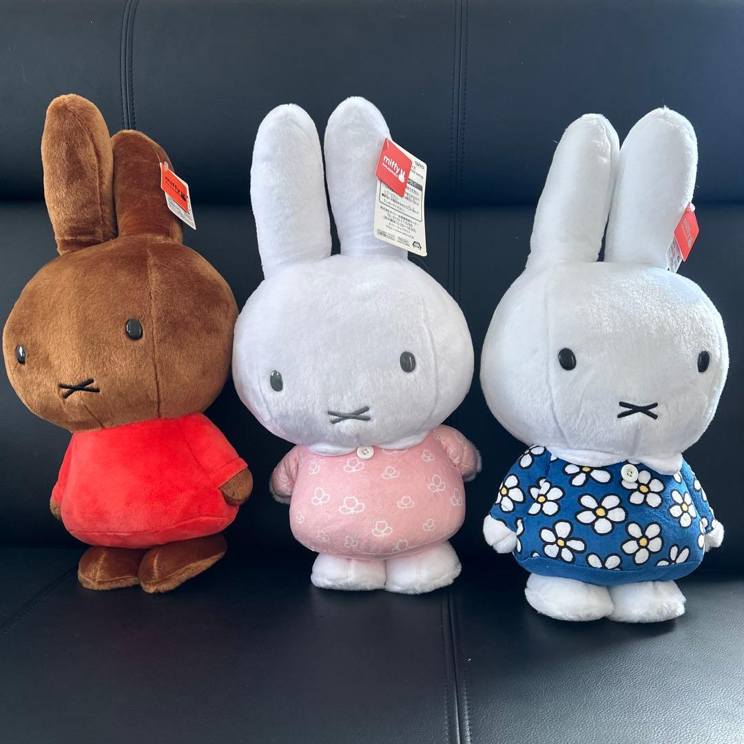 ミッフィー 特大サイズ　MOREぬいぐるみ　6点セット