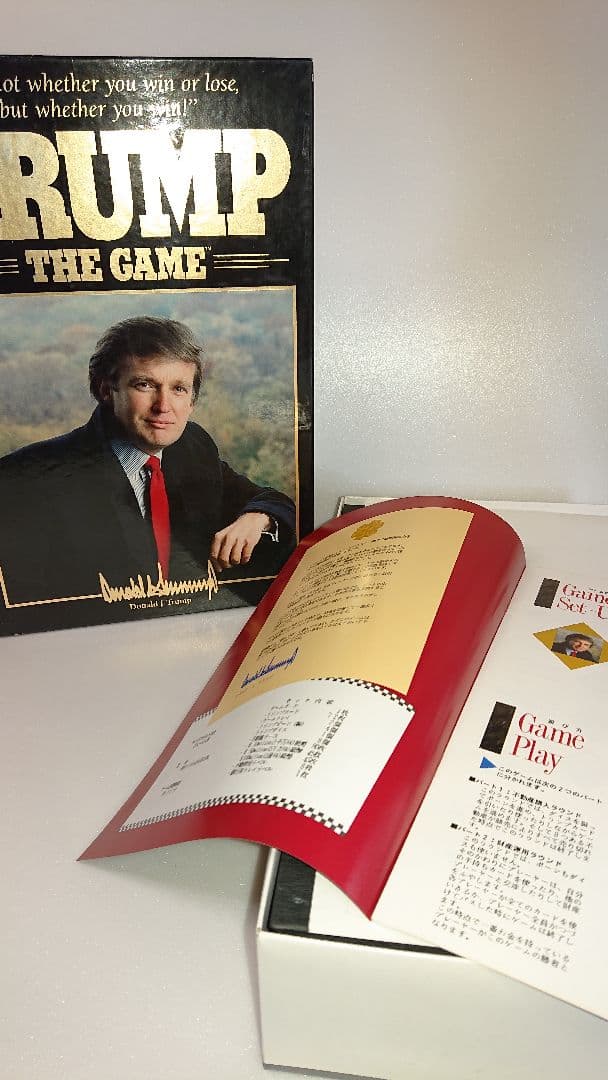 【ラストチャンス新品箱破損あり】あのトランプ(大統領)ボードゲーム　アメリカ