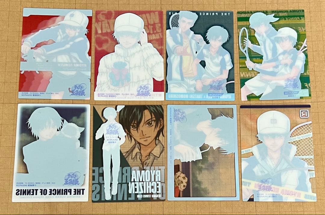 テニスの王子様 シャイニングクリアカード 越前リョーマ 8枚