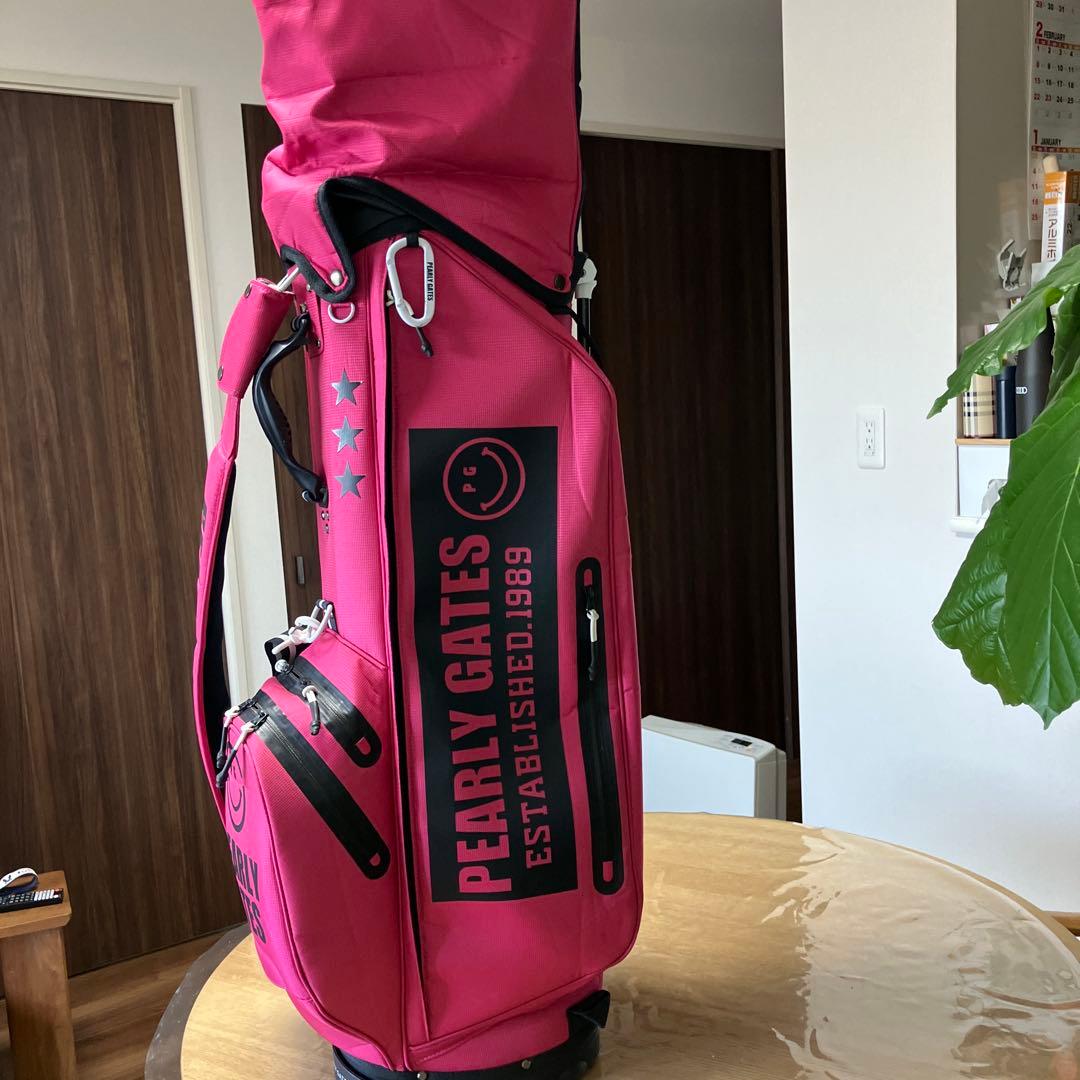 PEARLY GATES PG89 キャディバッグ ピンク