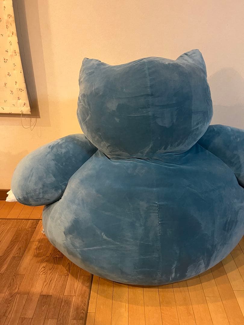 絶対に起きられないカビゴンクッション