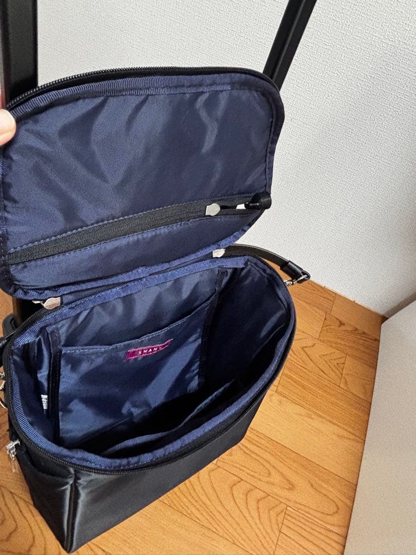 SWANY スワニー　キャリーバッグ　2WAY ネイビー