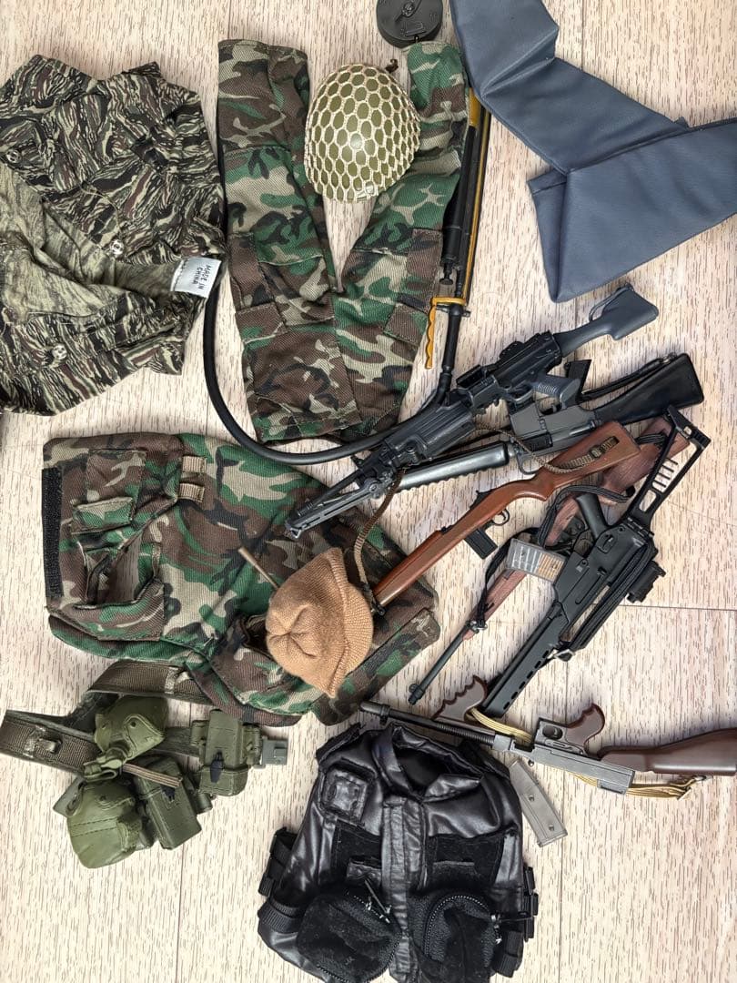 GI ジョー 他 1/6 ミリタリー フィギュア 武器 まとめ売り セット 8点