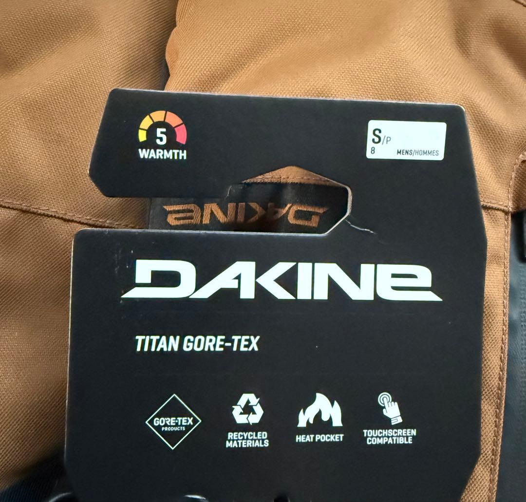 新品 DAKINE TITAN GORE-TEX グローブ ゴアテックスS