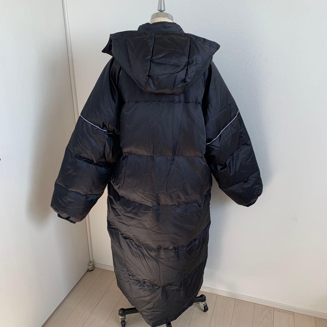未使用級✨✨ルコック　 ロング ダウンコート ベンチコート ロゴ　大きいサイズ