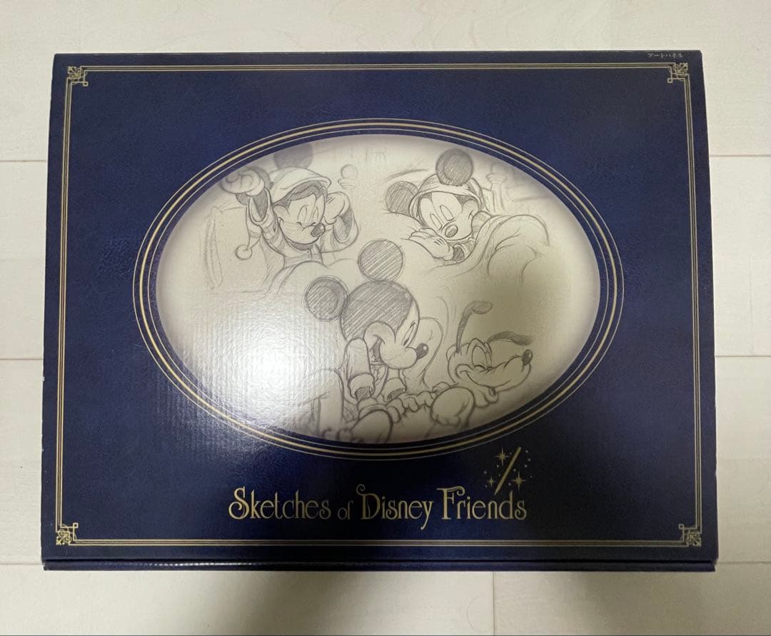 Sketches of Disney Friends 3枚セット　新品未使用品