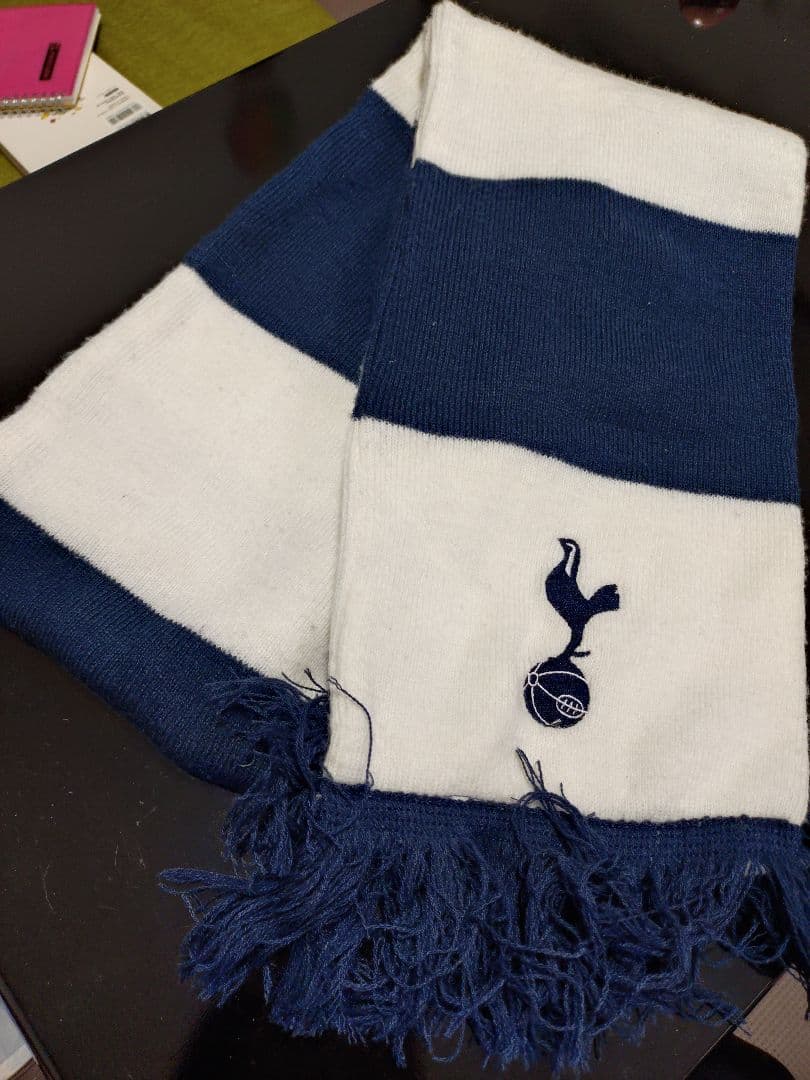 トッテナム・ホットスパー スカーフ ネイビー/ホワイト