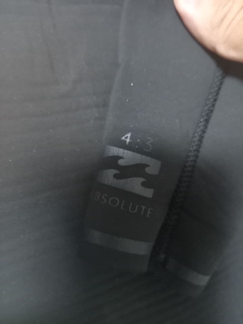 BILLABONG3/4mm ジャージウェットスーツ M