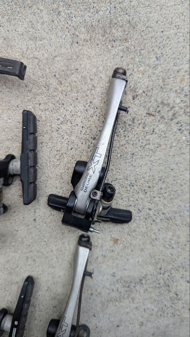 オールドMTB シマノ VブレーキDEORE-XT BR-M750前後セット