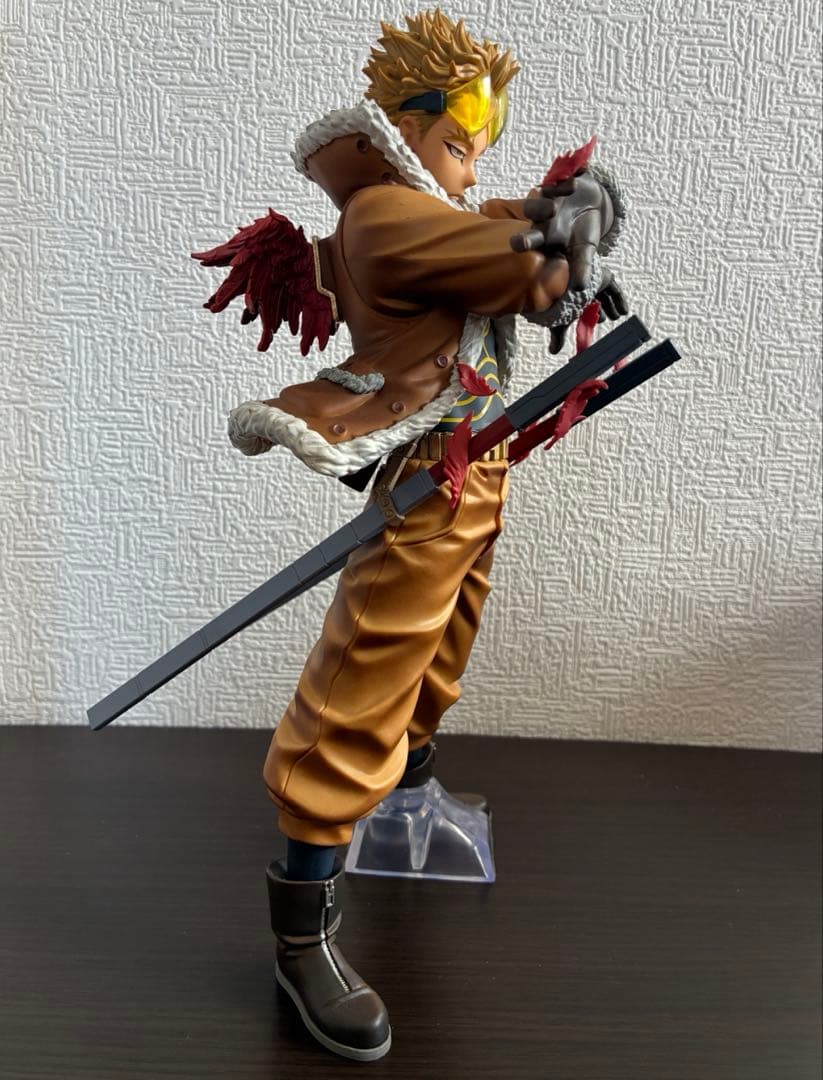 ［けん］一番くじヒロアカ D賞 ホークスフィギュア 開封済み