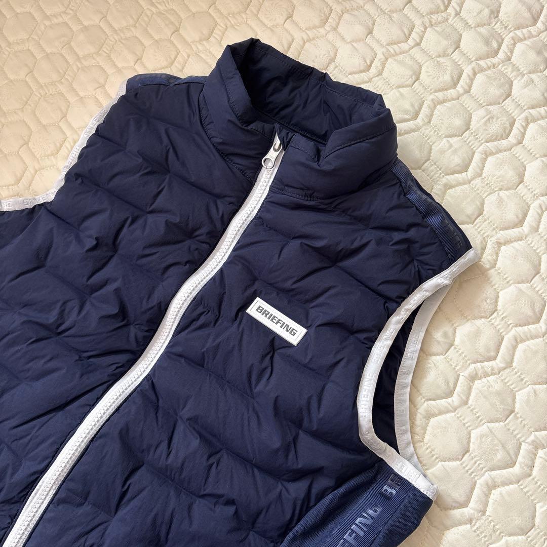 ネイビーM 新品定価47300円　ブリーフィングゴルフ　レディース　ダウンベスト