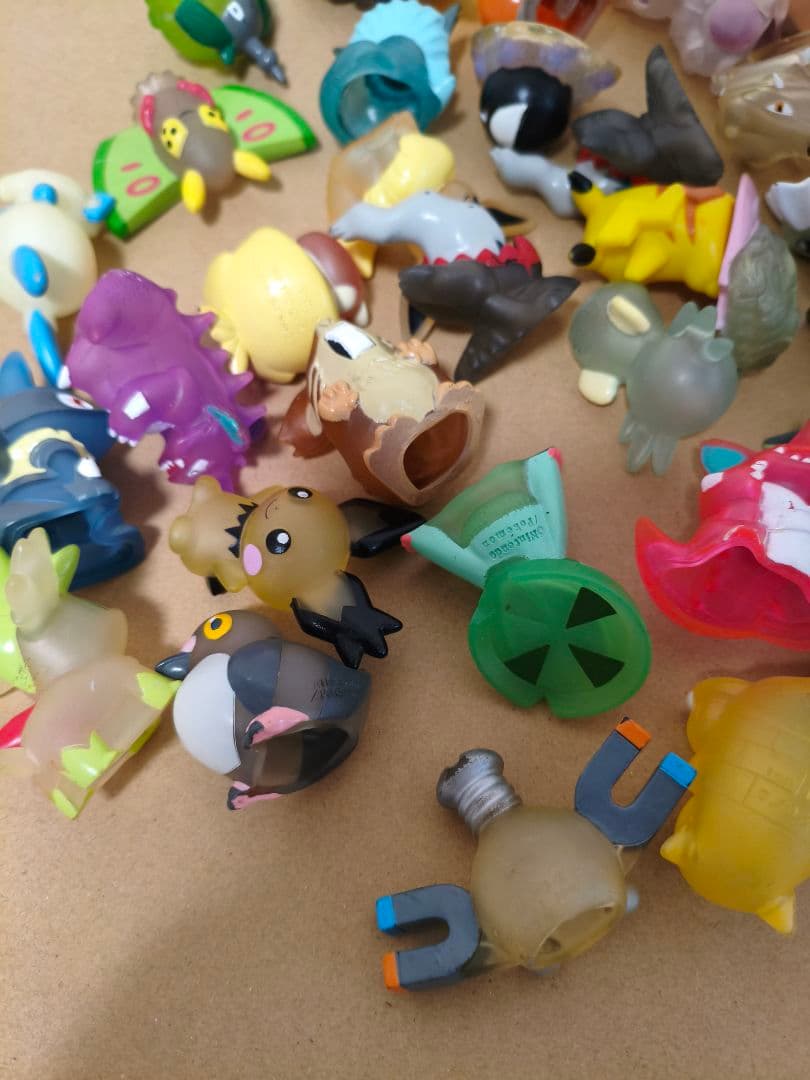 ポケモン指人形　クリアのみ　約45体　まとめ売り　レア　希少