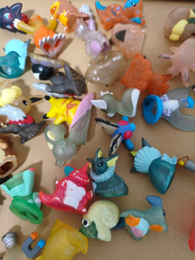 ポケモン指人形　クリアのみ　約45体　まとめ売り　レア　希少