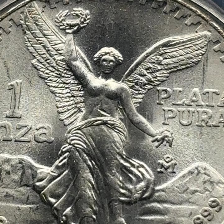 1984年 メキシコ 銀貨 1 Onza 勝利の女神ニケ MS67