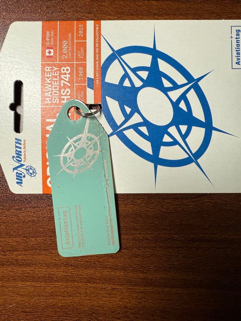 Aviationtag×Air North B737-200 コンビ色