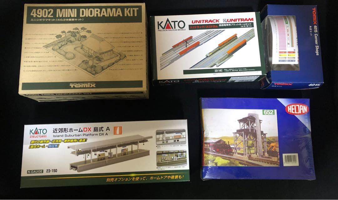 鉄道模型ストラクチャーまとめ　TOMIX KATO HEIJANなど