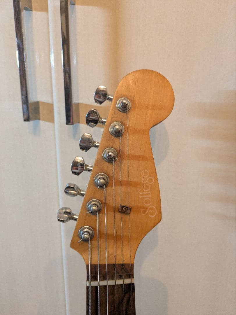 Solfege エレキギター　ストラトキャスター　ブルー