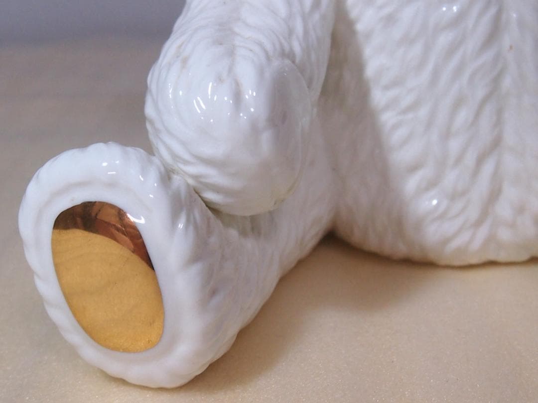【激レア・美品】ノリタケ Noritake テディベア 熊 飾り/置物インテリア