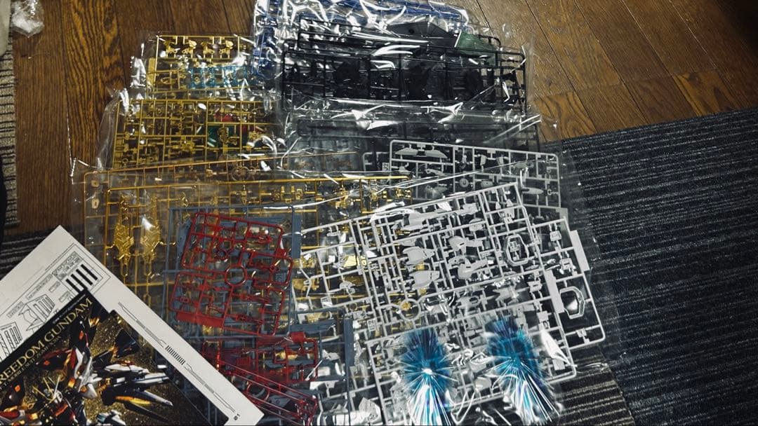 ストライクフリーダムMGEX＆デスティニーガンダムMG＆ライジングフリーダムHG