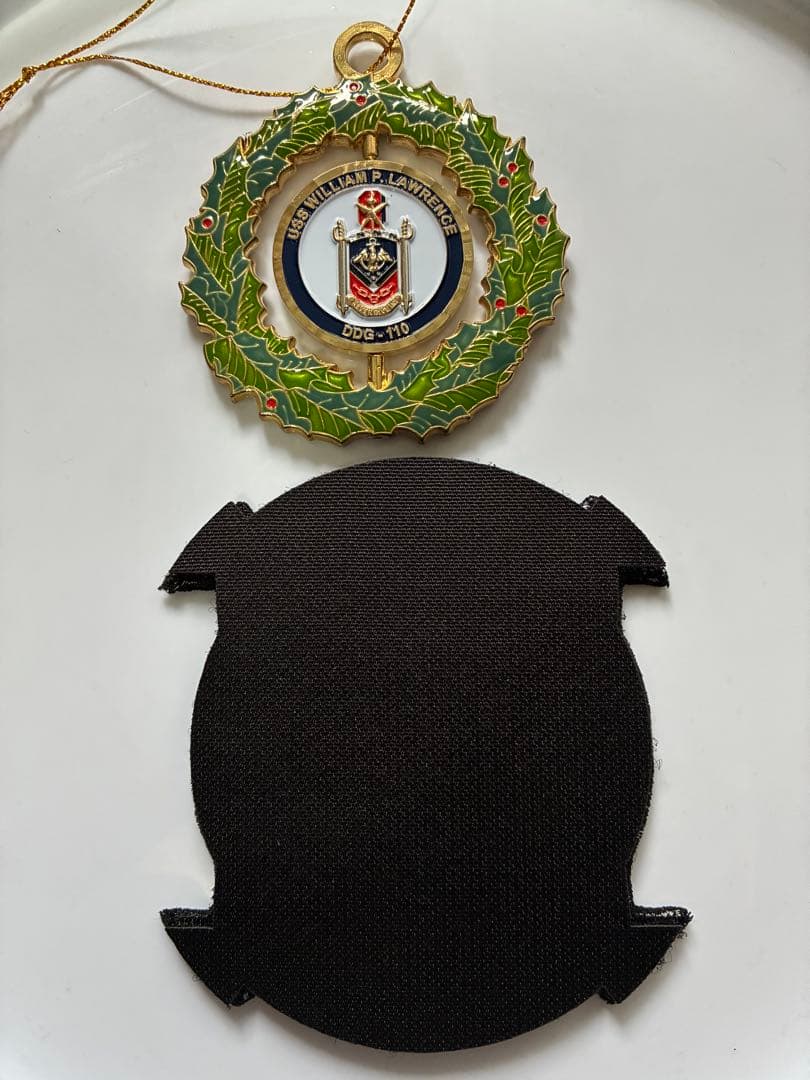 米海軍　クリスマス　パッチ　チャレンジ　セット