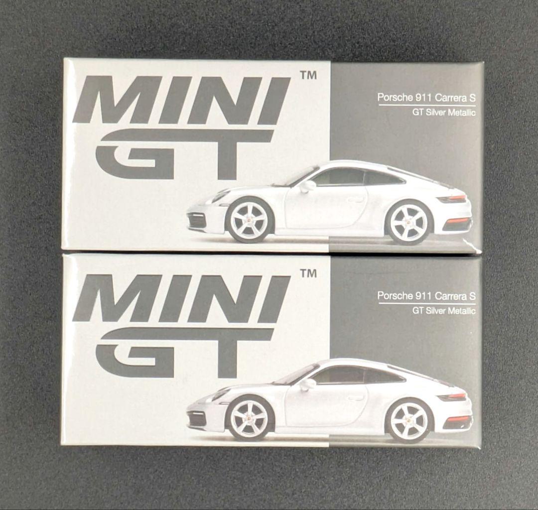 MINI GT Porsche 911 Carrera S GTシルバー 210
