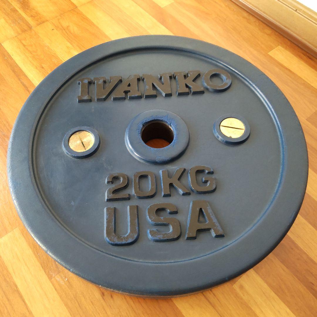 IVANKO(イヴァンコ) キャリブレーションラバー バンパープレート 20kg