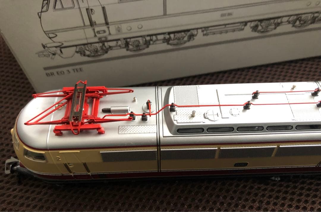 鉄道模型　メルクリン 39573 E103(03)TEE色　ドイツ　デジタル