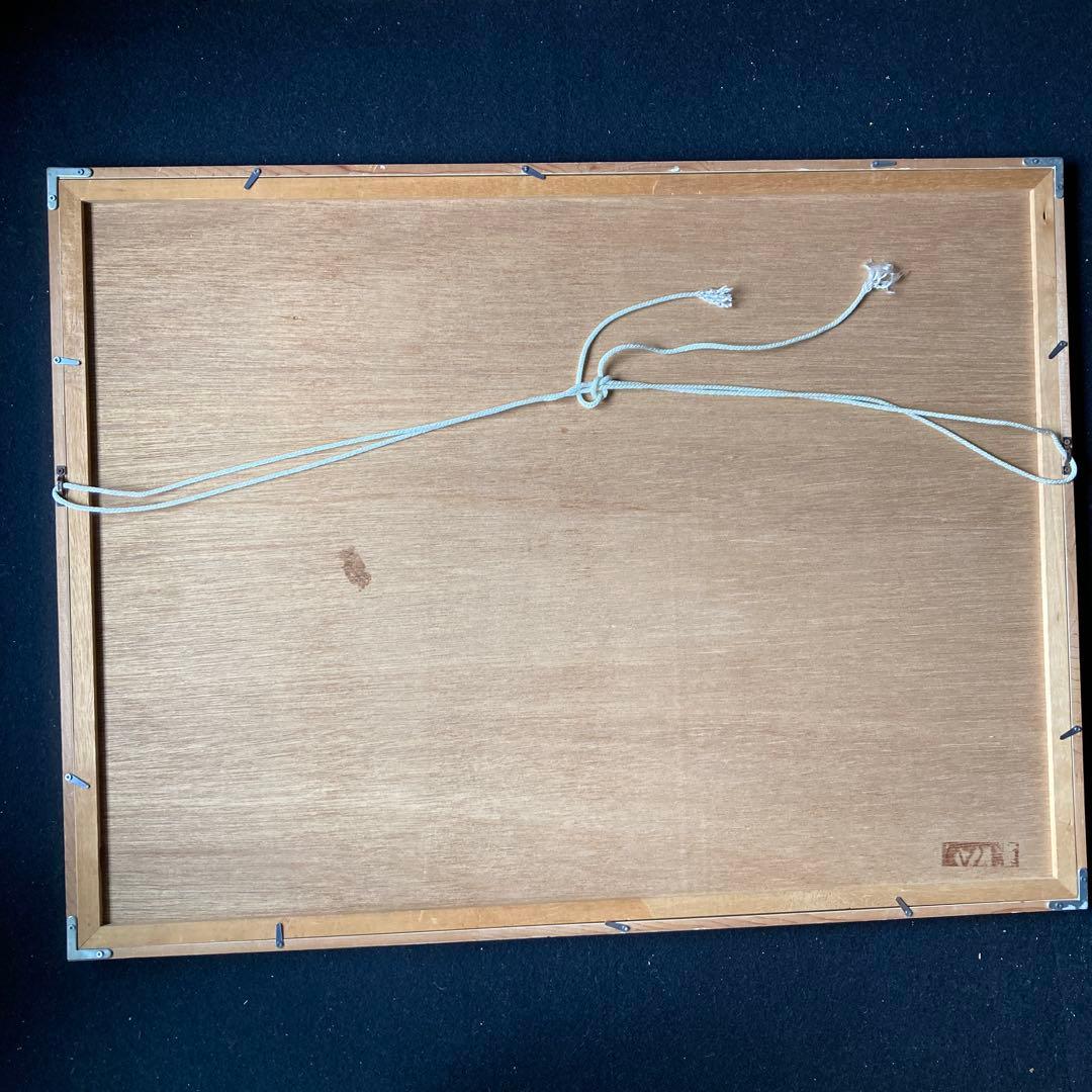 テレスコヴィッチ「競馬場」リトグラフ49/95額56×74.5絵37×55cm