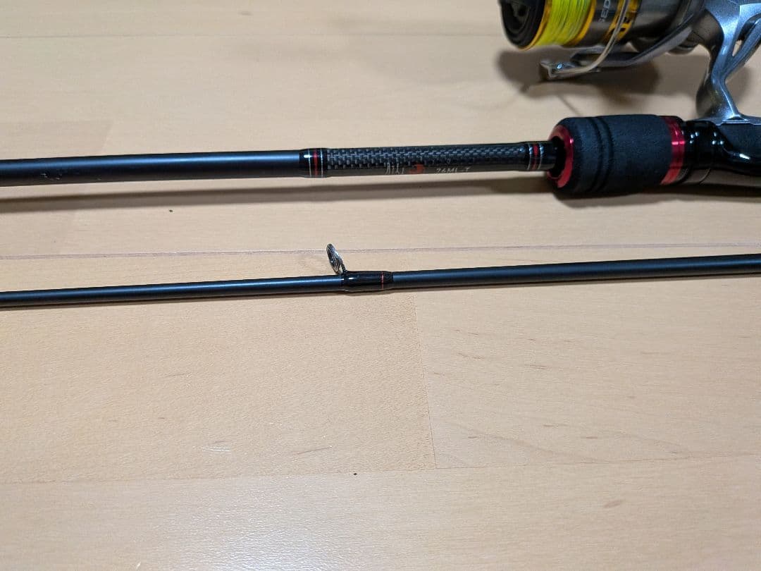 K　アジング　メバリング　ロッド　月下美人　リール　セドナ　本体　セット