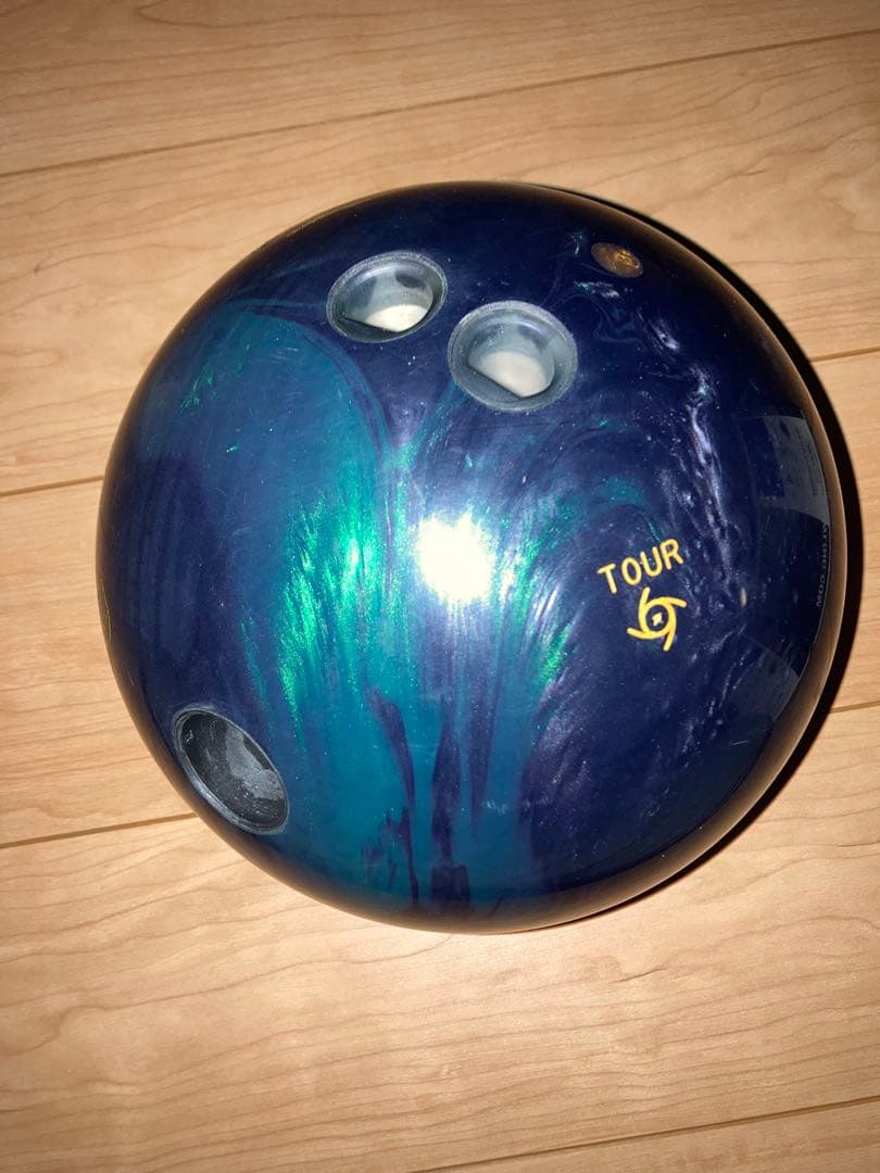 ボウリング　iqツアーダークグリーン　中古　15ポンド ストーム