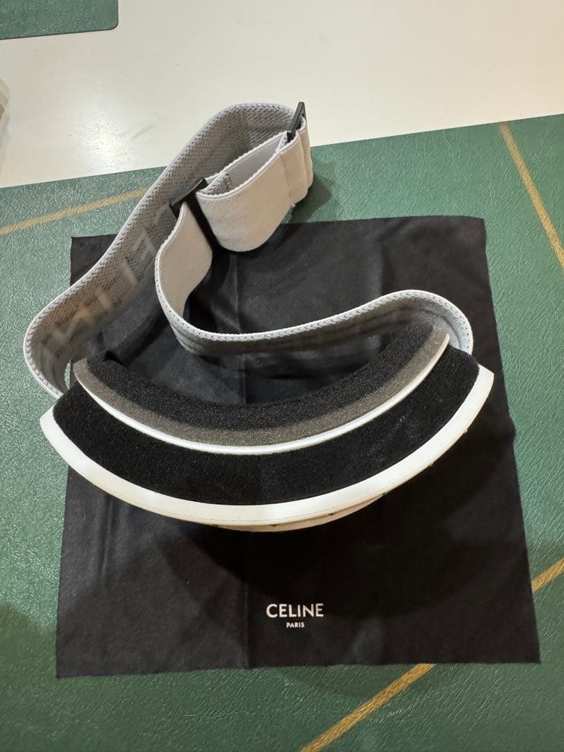 CELINE フレームレスゴーグル ホワイト