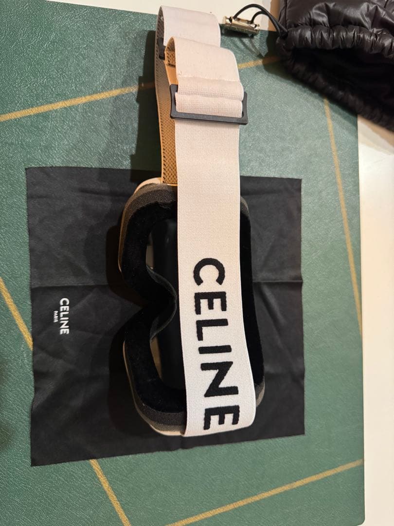 CELINE フレームレスゴーグル ホワイト