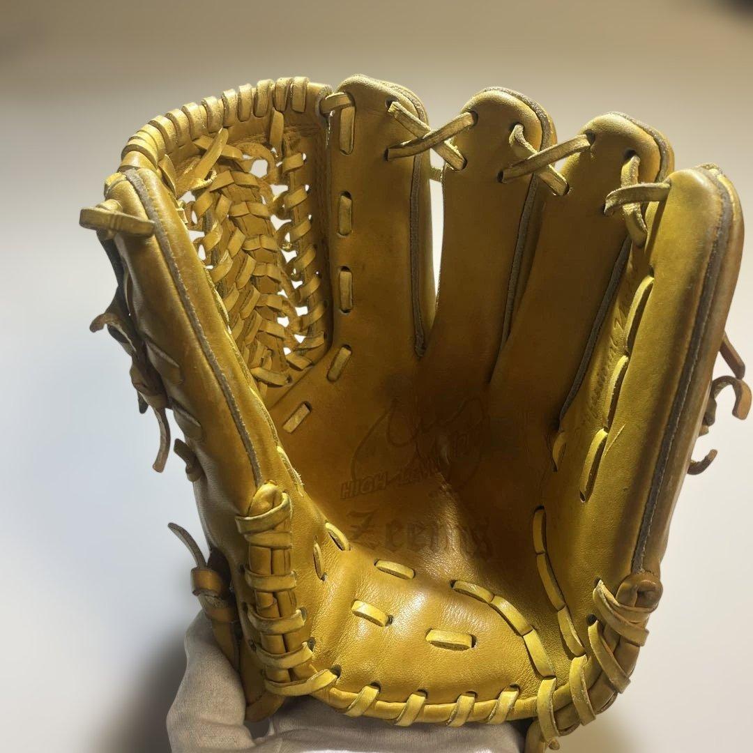 Zeems 少年硬式グローブ イエロー