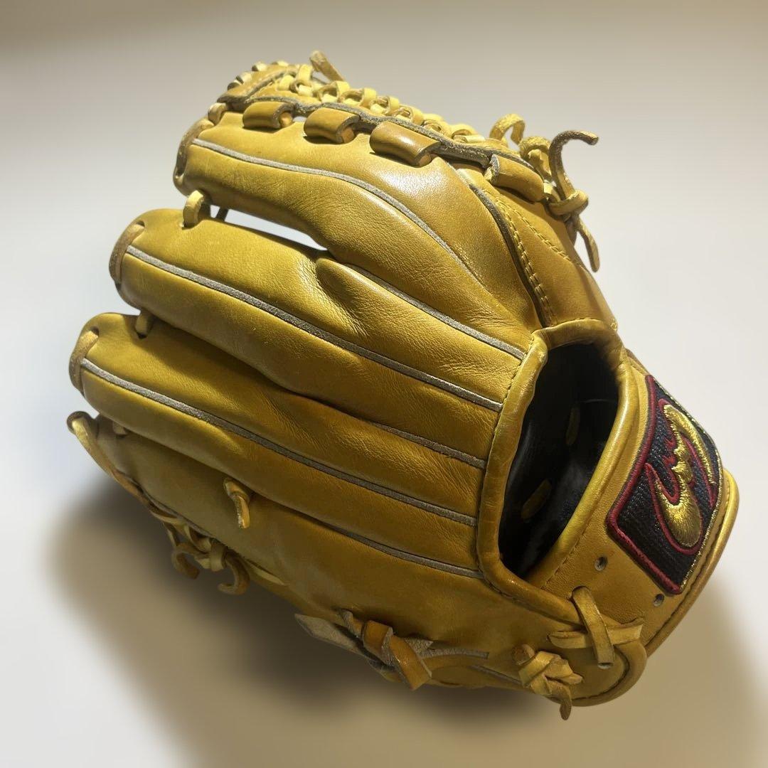 Zeems 少年硬式グローブ イエロー