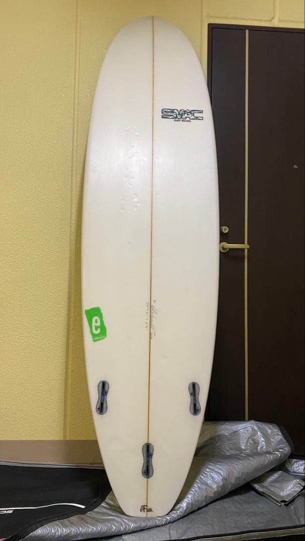 SMAC ミッドレングス　ボード 葉の模様　ファンボード　7.0