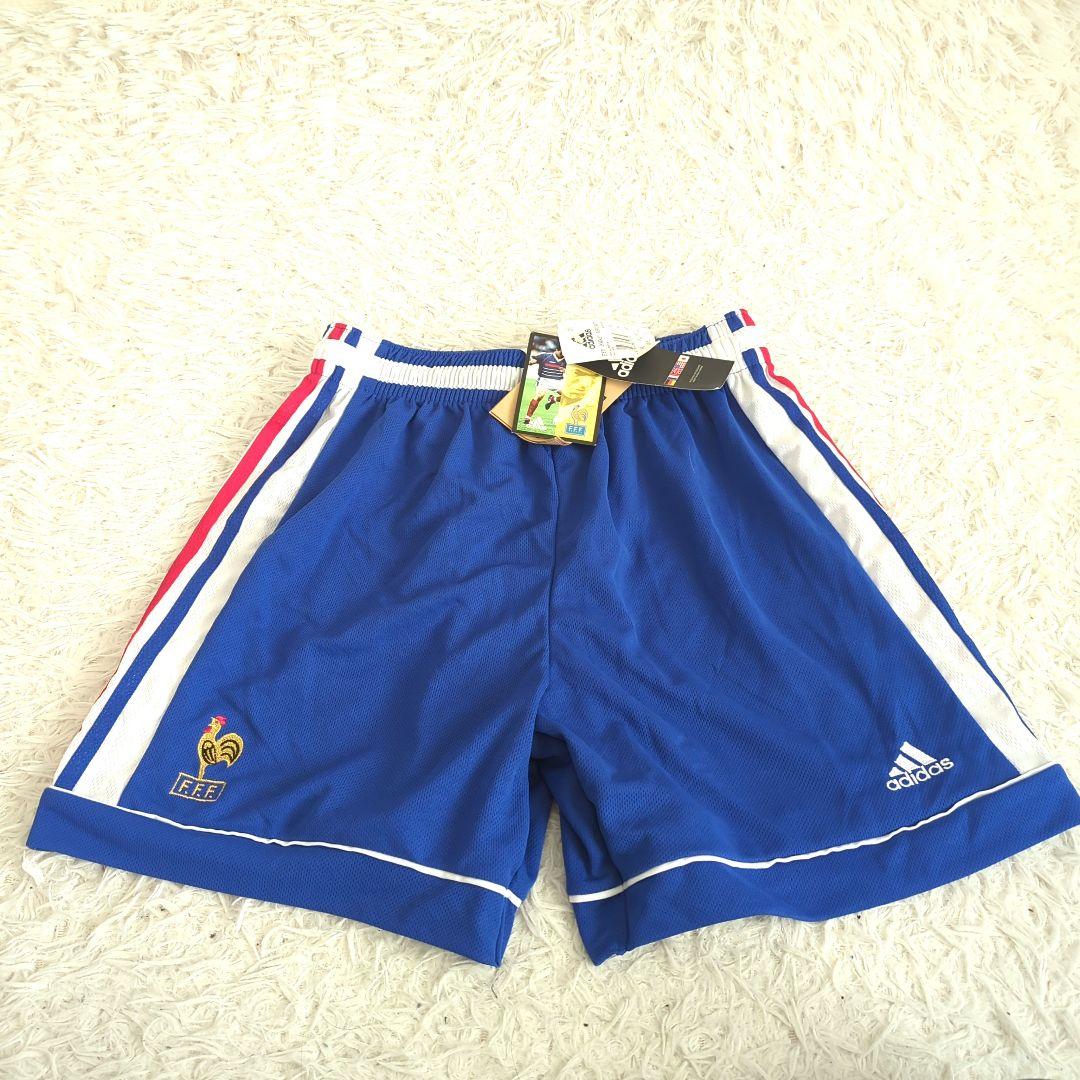 【激レア】新品！adidas　フランス代表　AWAY　ゲームパンツ　ユニフォーム