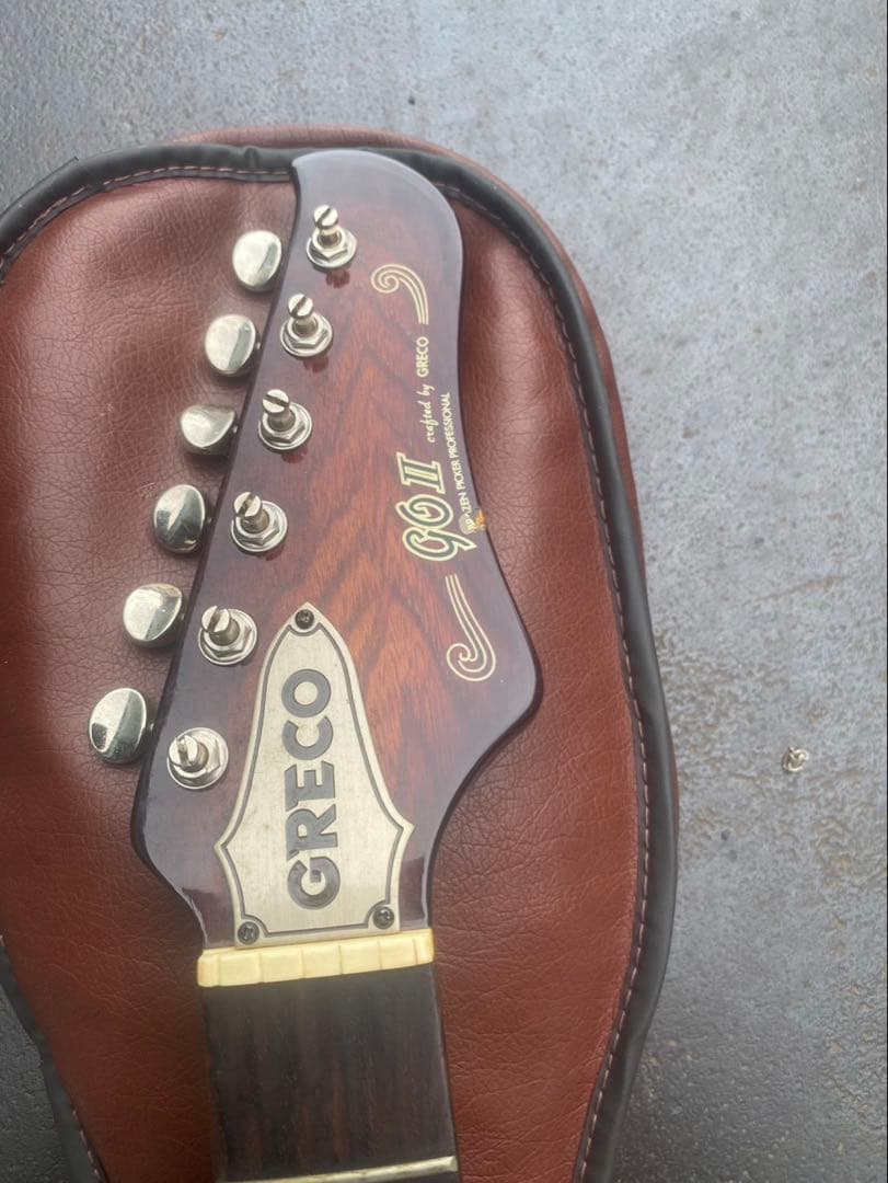 GRECO G0 II エレキギター ブラウン 弦なし