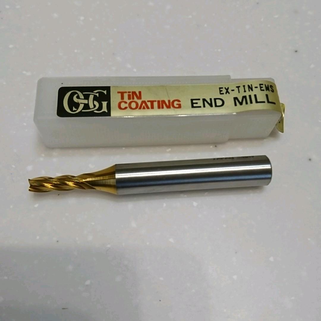 OSG EX-TIN-EMS  ф4 (４枚刃) 10本  エンドミル
