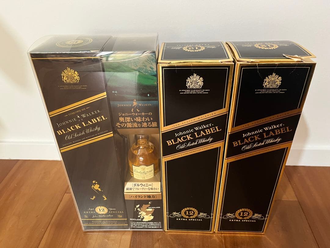 ウイスキー Johnnie Walker BLACK LABEL 750ml