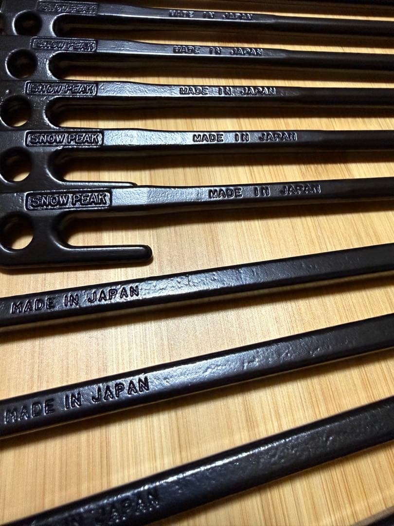  peak スノーピーク　ソリッドステーク30/40 ケース付き