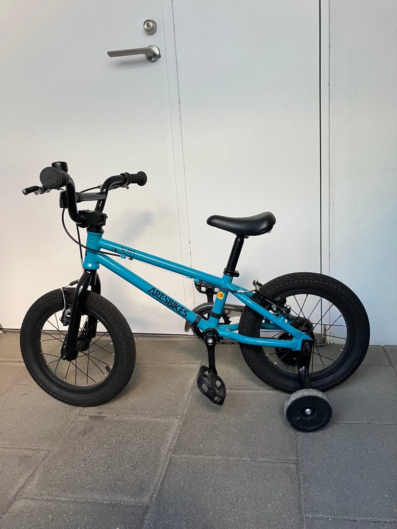 【直接引取希望】ARESBIKES 14インチ 子供用自転車 水色