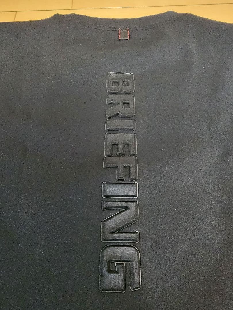 BRIEFING MENS 3D LOGO CREW NECK 黒M 新品未使用