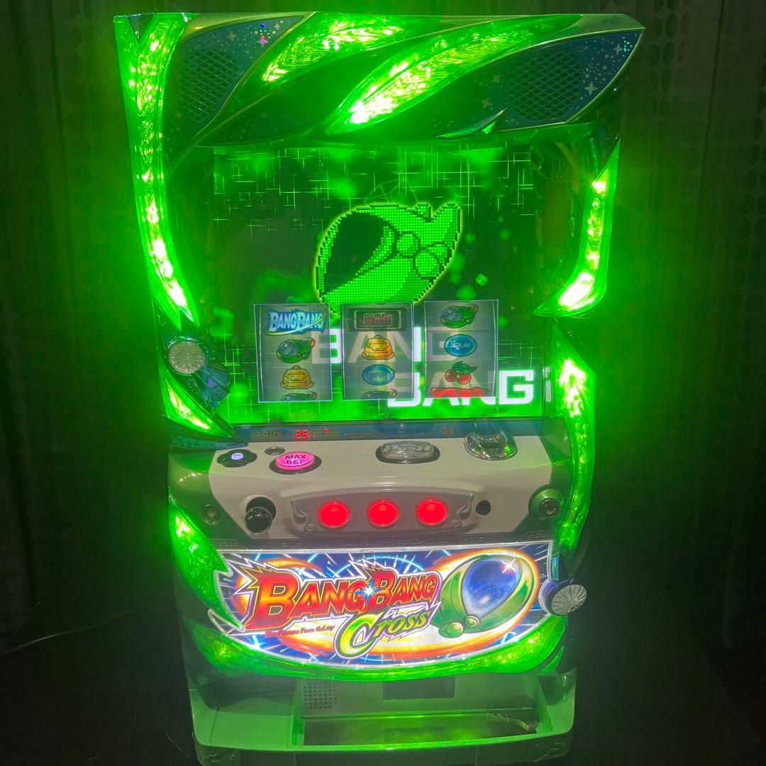 バンバンクロス　BANGBANG Cross パチスロ　実機　不要機付