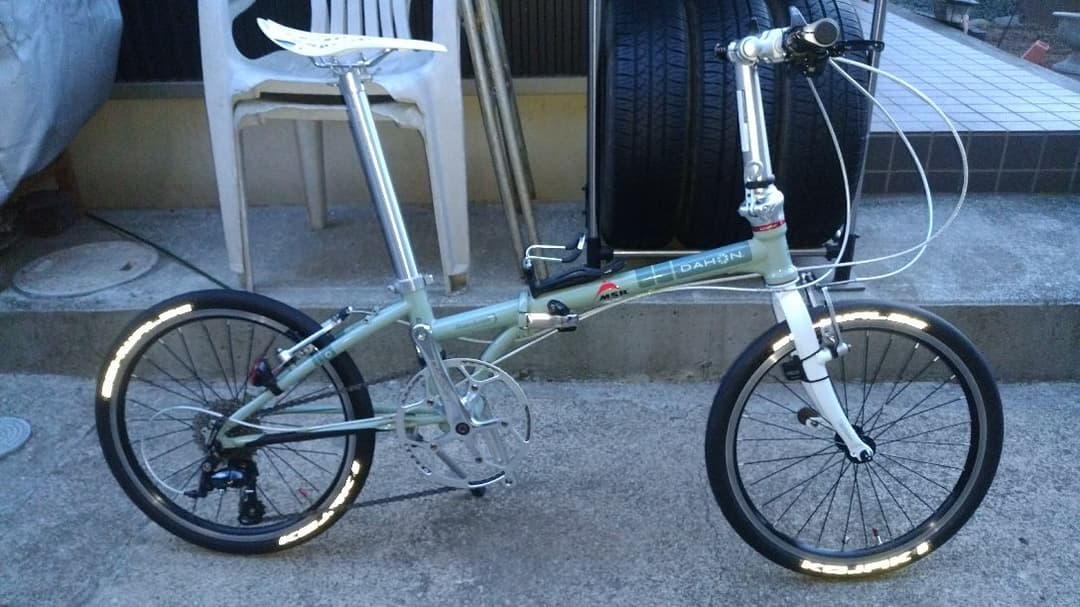 【natsu】DAHON boardwalk カスタム