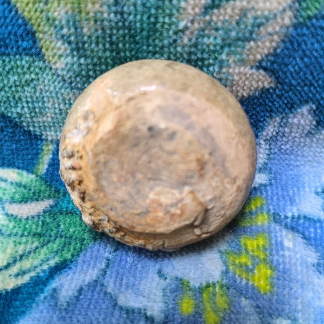 発掘品　書道　水差し　小さな器 高さ2.5cm　直径8cm 　ざっくりです。