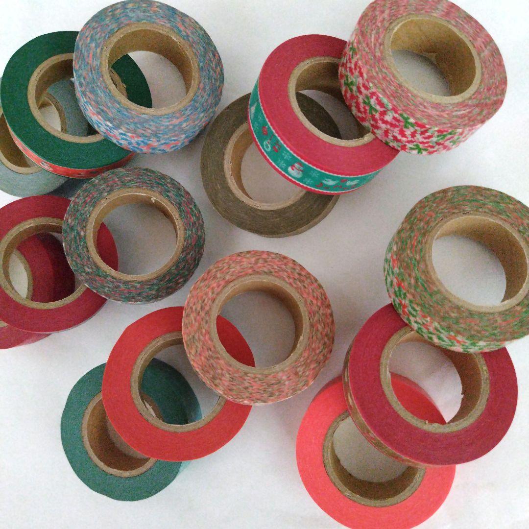 マークス クリスマスアソート マスキングテープ 中古 5種セット 15巻