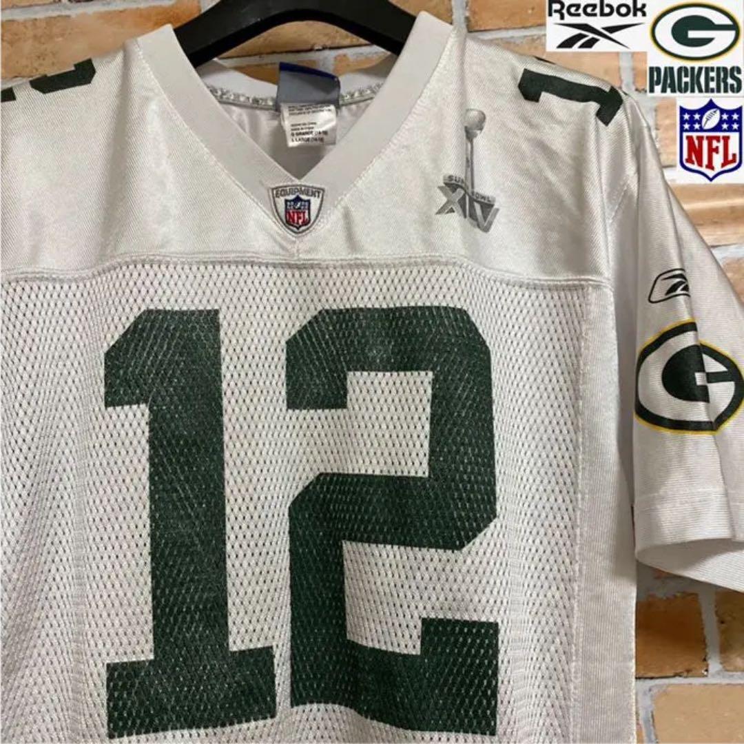 NFL グリーンベイ・パッカーズ　アーロンロジャース　ユニフォーム　[セール！]